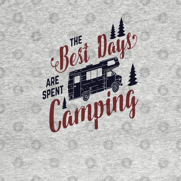 The best days are spent camping. by RamsApparel08